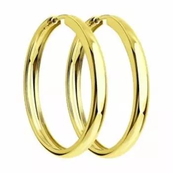 Серьги из желтого золота