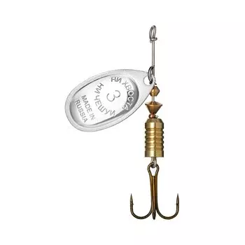 Серебряная блесна "Ни хвоста, ни чешуи"