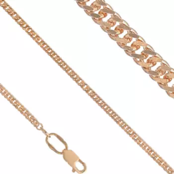 Серебряная цепь плетение "Панцирное двойное"