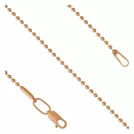 Серебряная цепь плетение "Перлина"