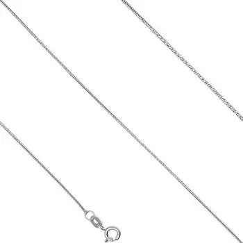 Серебряная цепь плетение "Снейк"