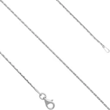 Серебряная цепь с алмазной обработкой