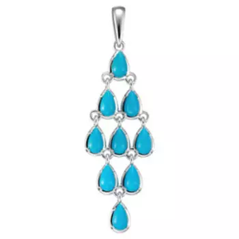 Серебряная подвеска 925 пробы