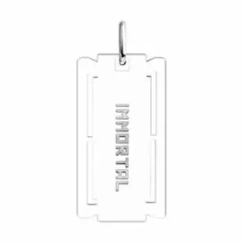 Серебряная подвеска "Immortal"