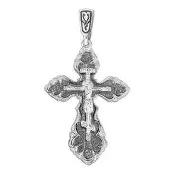 Серебряная подвеска-крест 925 пробы