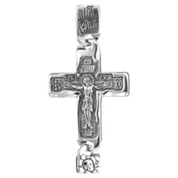 Серебряная подвеска-крест 925 пробы