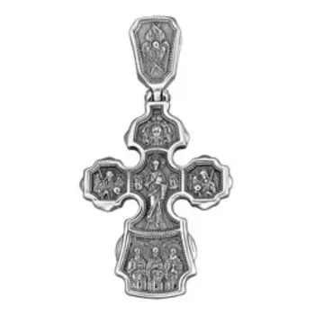 Серебряная подвеска-крест 925 пробы