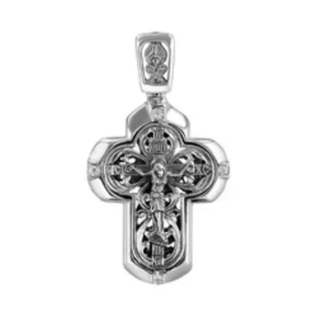 Серебряная подвеска-крест 925 пробы