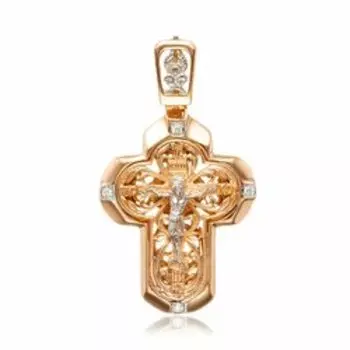 Серебряная подвеска-крест 925 пробы