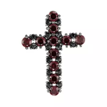 Серебряная подвеска-крест 925 пробы