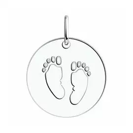 Серебряная подвеска "Ножки"