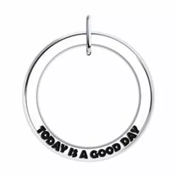 Серебряная подвеска с эмалью