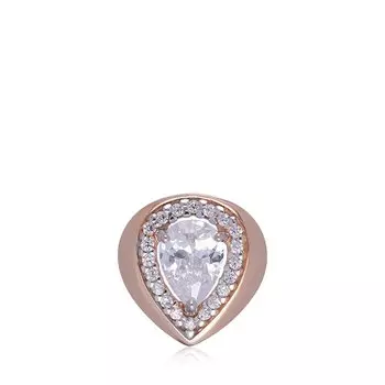 Серебряная подвеска с фианитами