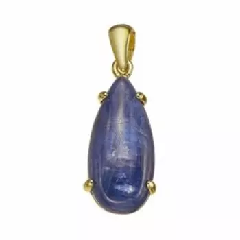 Серебряная подвеска с кианитом