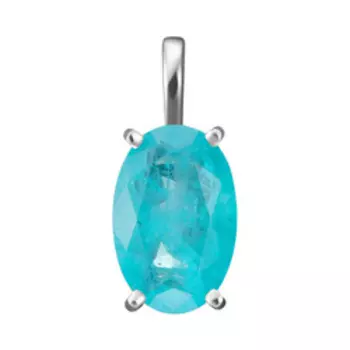 Серебряная подвеска с кварцем