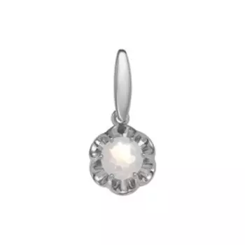 Серебряная подвеска с опалом