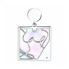 Серебряная подвеска с перламутром