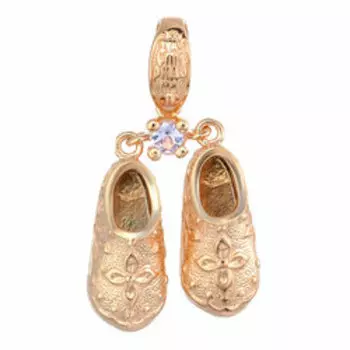 Серебряная подвеска с танзанитом "Чудо Спиридона"