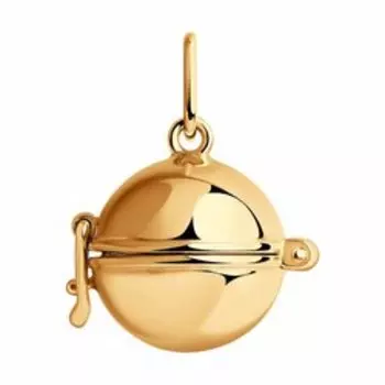 Серебряная подвеска "Шар"