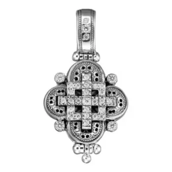 Серебряная подвеска-складень 925 пробы