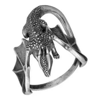 Серебряное кольцо "Дракон"