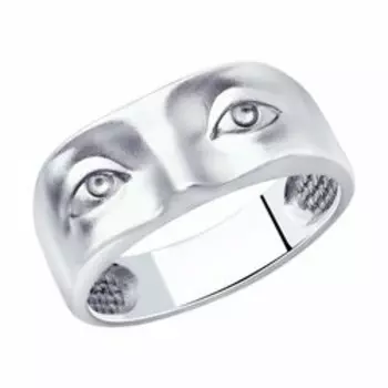 Кольцо SKLV из серебра