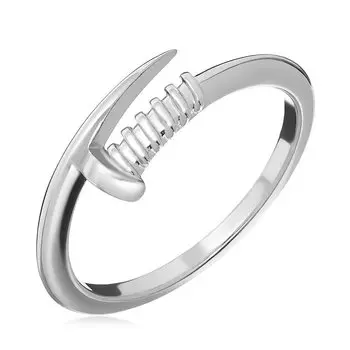 Серебряное кольцо "Гвоздь"