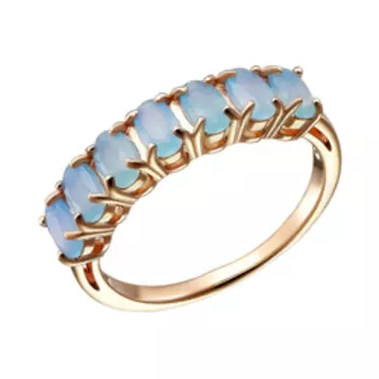 Серебряное кольцо с агатами