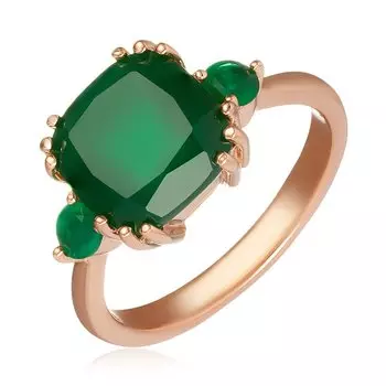 Серебряное кольцо с агатами