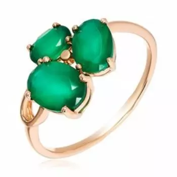 Серебряное кольцо с агатами