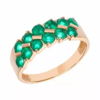 Серебряное кольцо с агатами