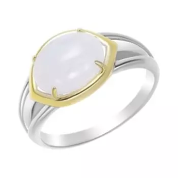 Серебряное кольцо с агатом