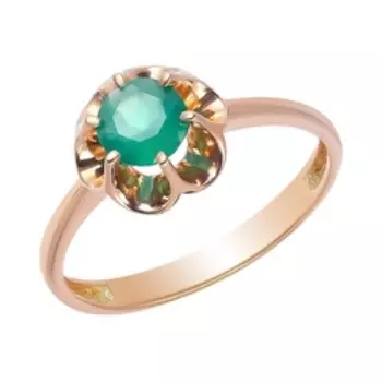 Серебряное кольцо с агатом