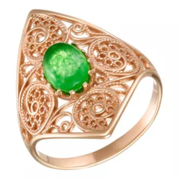 Серебряное кольцо с агатом