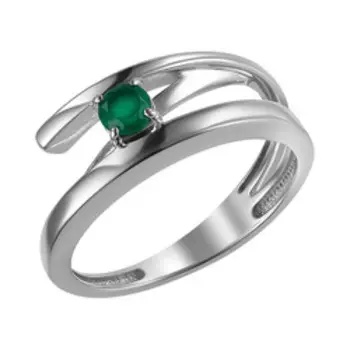 Серебряное кольцо с агатом