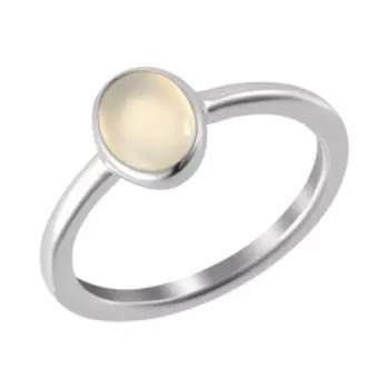 Серебряное кольцо с агатом