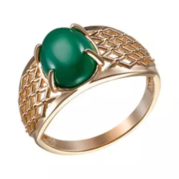 Серебряное кольцо с агатом