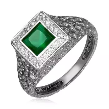 Серебряное кольцо с агатом