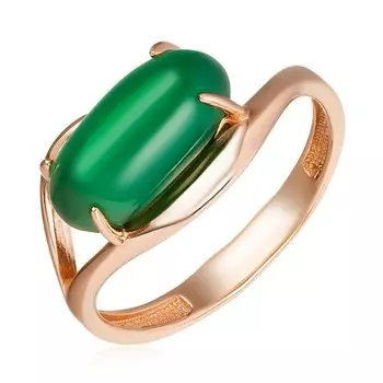 Серебряное кольцо с агатом