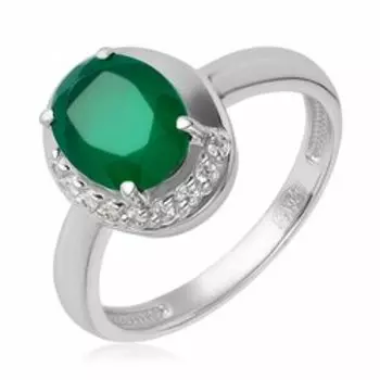 Серебряное кольцо с агатом