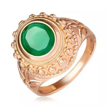 Серебряное кольцо с агатом