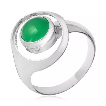 Серебряное кольцо с агатом