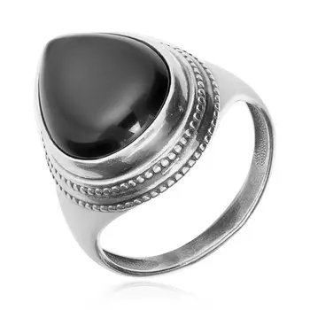 Серебряное кольцо с агатом