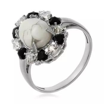 Серебряное кольцо с агатом