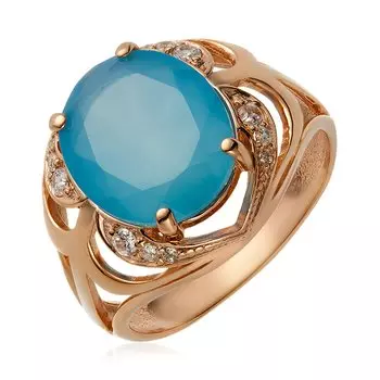 Серебряное кольцо с агатом