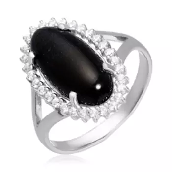 Серебряное кольцо с агатом