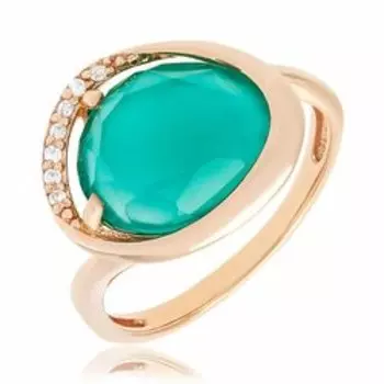 Серебряное кольцо с агатом