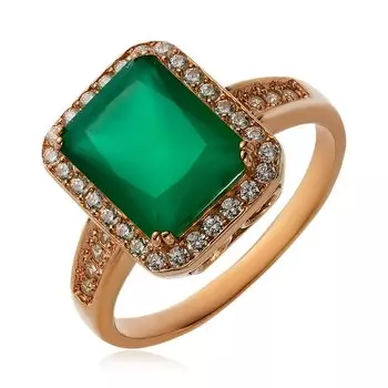 Серебряное кольцо с агатом