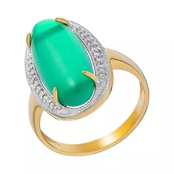 Серебряное кольцо с агатом