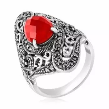 Серебряное кольцо с агатом